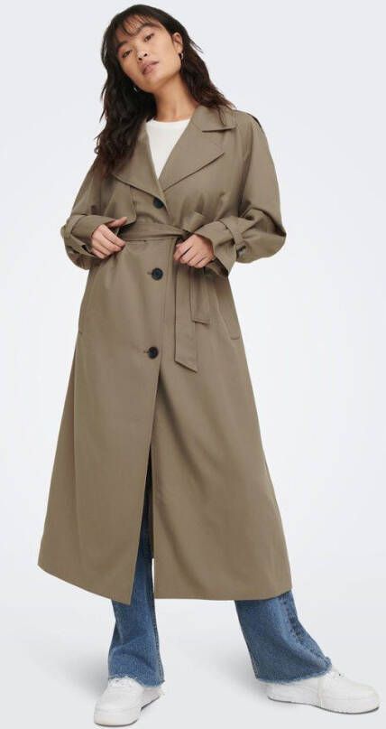 Only Trenchcoat enkele knopenrij