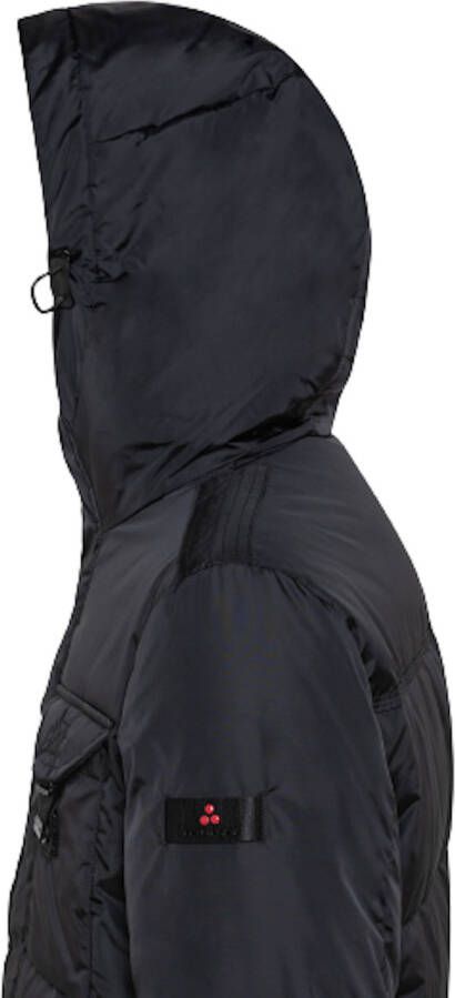 Peuterey Urban Field Jacket met bont kraag , Zwart, Heren