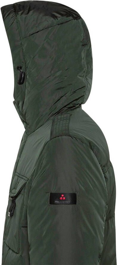 Peuterey Urban Field Jacket met bont kraag , Groen, Heren