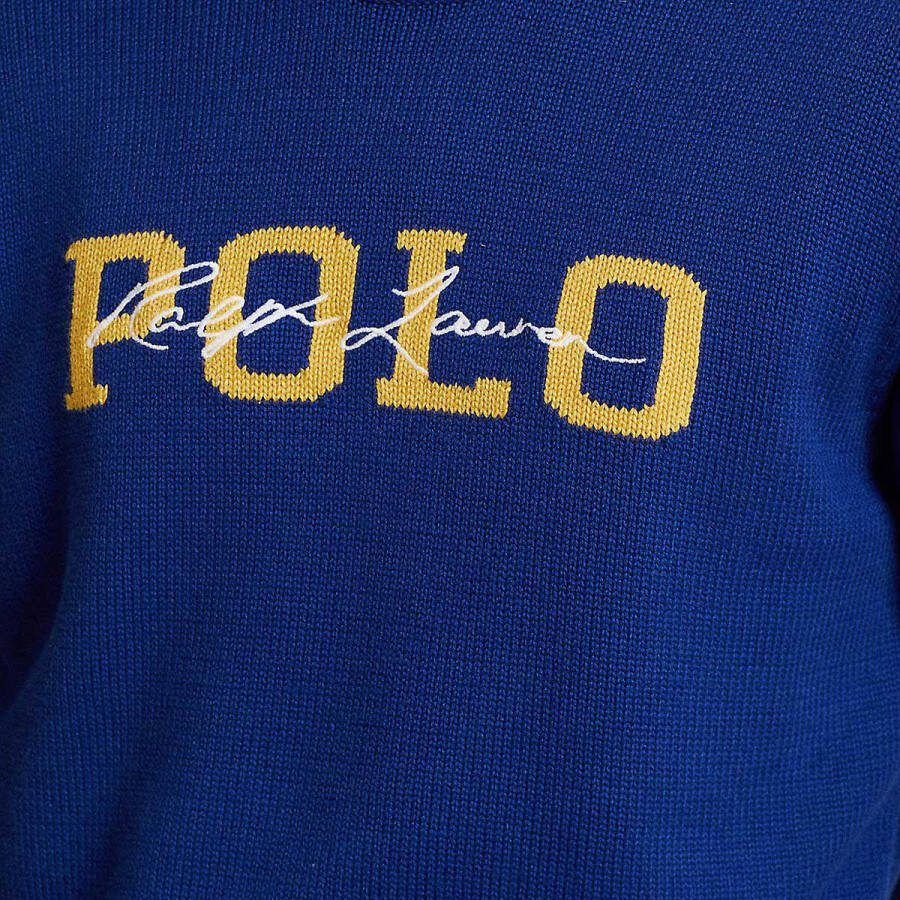 Ralph Lauren Truien met ronde hals , Blauw, Heren