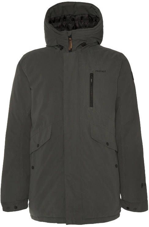 Protest ski jack Komodon groen