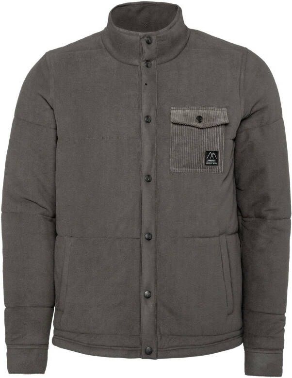 Protest langton full zip top bruindonker