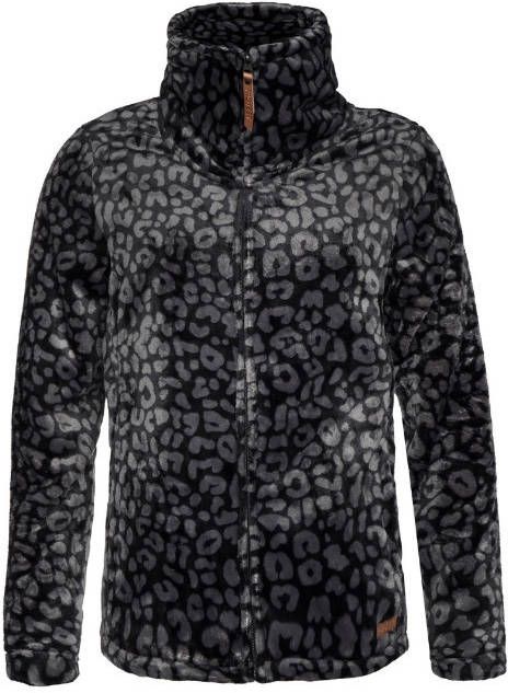 Protest vest Paco 21 met dierenprint zwart