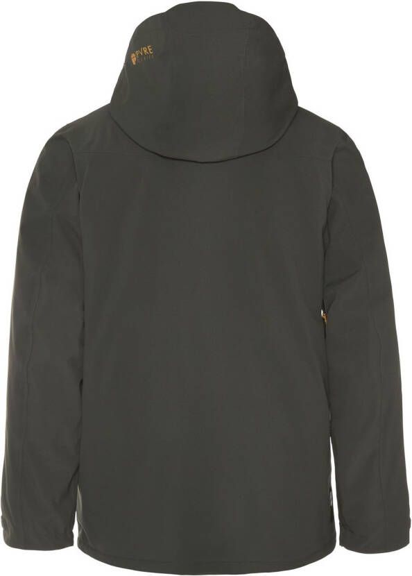 Protest timo ski jas groen heren