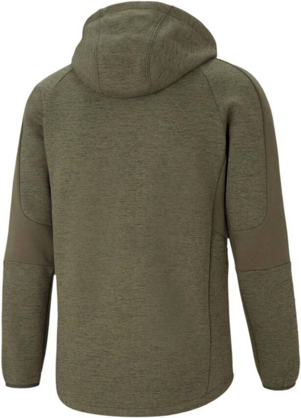 PUMA EVOSTRIPE FZ Hoodie Groen