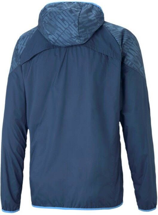 PUMA Manchester City Warmup Trainingsjack 2021 Donkerblauw