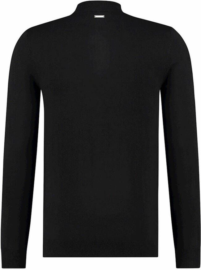 PureWhite Essentials Knit Turtle ritssluiting , Zwart, Heren