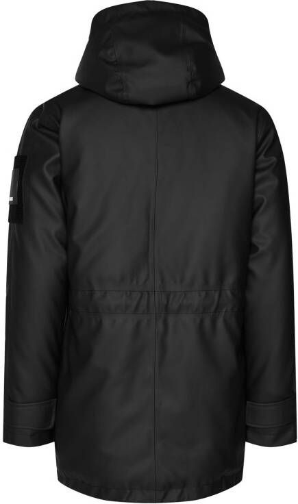 Rains Winterjassen Glacial Parka Zwart