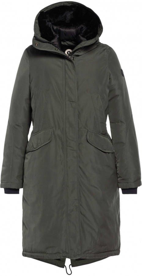 Reset Winterjassen Groen Dames