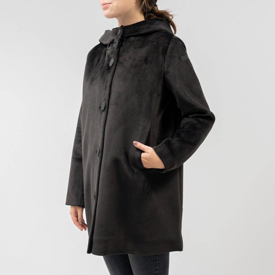 RRD Vrouwen Kleding Parka Wes507 , Zwart, Dames