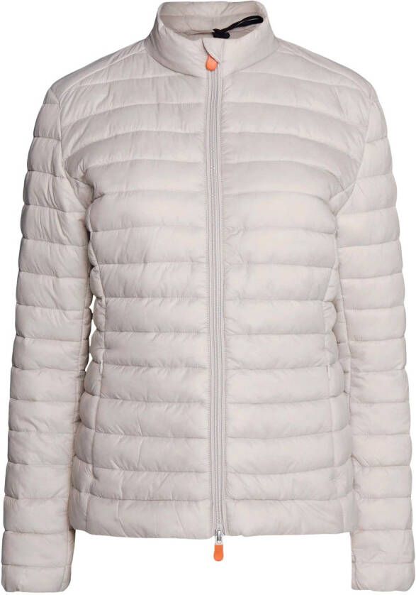Save The Duck Aura gewatteerde jas beige 40019 , Beige, Dames