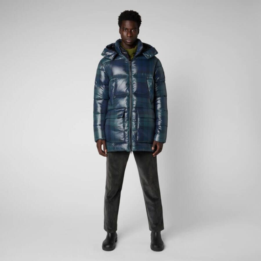 Save the Duck Men lars watch tartan