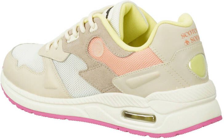 Scotch & Soda 26739706 s247 casey damessneaker lt beige multi