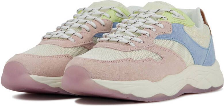 Scotch & Soda Dames leren dames sneakers celest 2.0