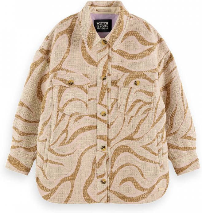 Scotch & Soda Zand Blouse Oversized Structured Shirt Jack