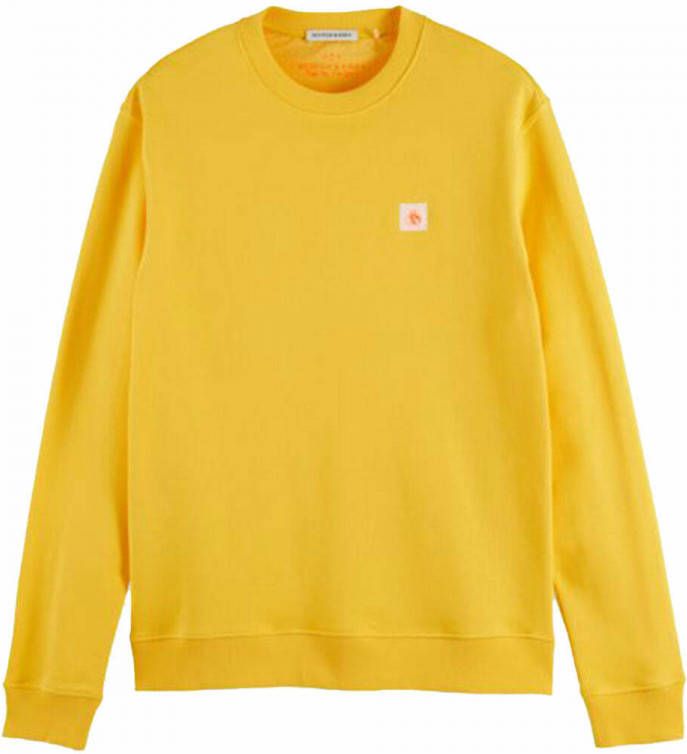 Scotch & Soda Sweatshirt , Geel, Heren