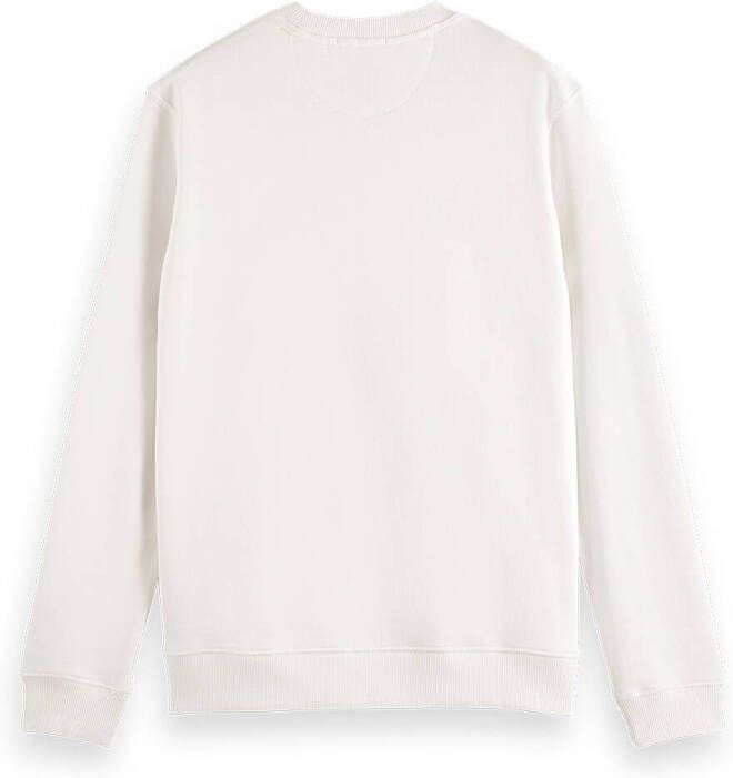 Scotch & Soda Sweater met ronde hals van biologisch katoen