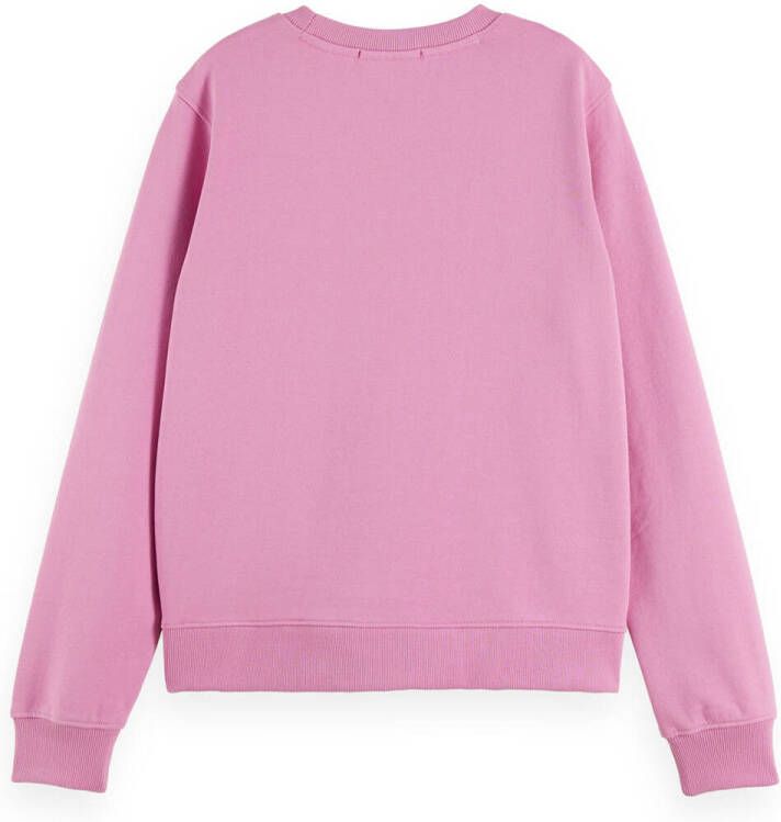 Scotch & Soda Regular fit organic cotton crewneck sweatshirt