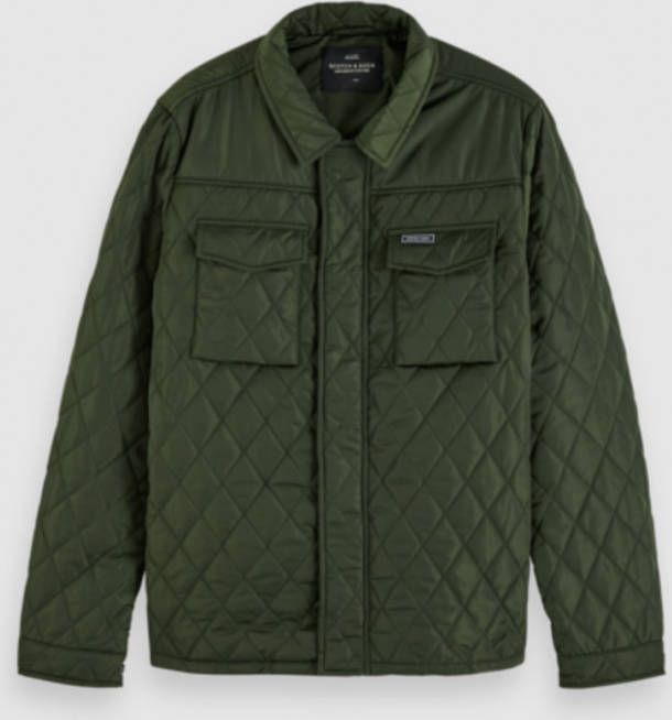 Scotch & Soda Tussenjas ruit army(152206 0360 )