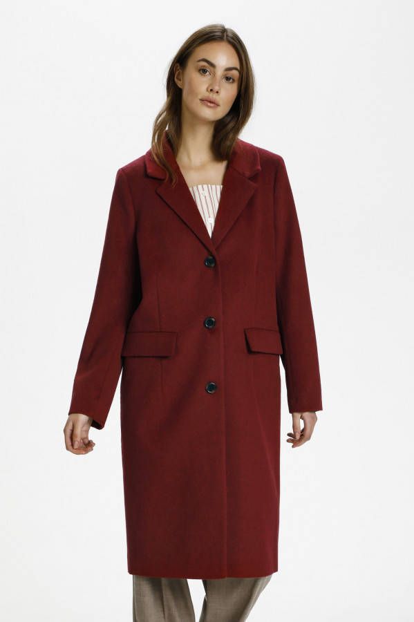 Soaked in Luxury 30405551 stokholm twill coat.