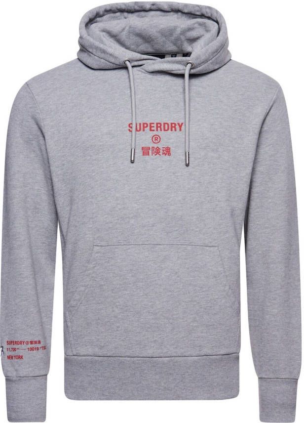 Superdry Hoodies & sweatvesten Grijs Heren