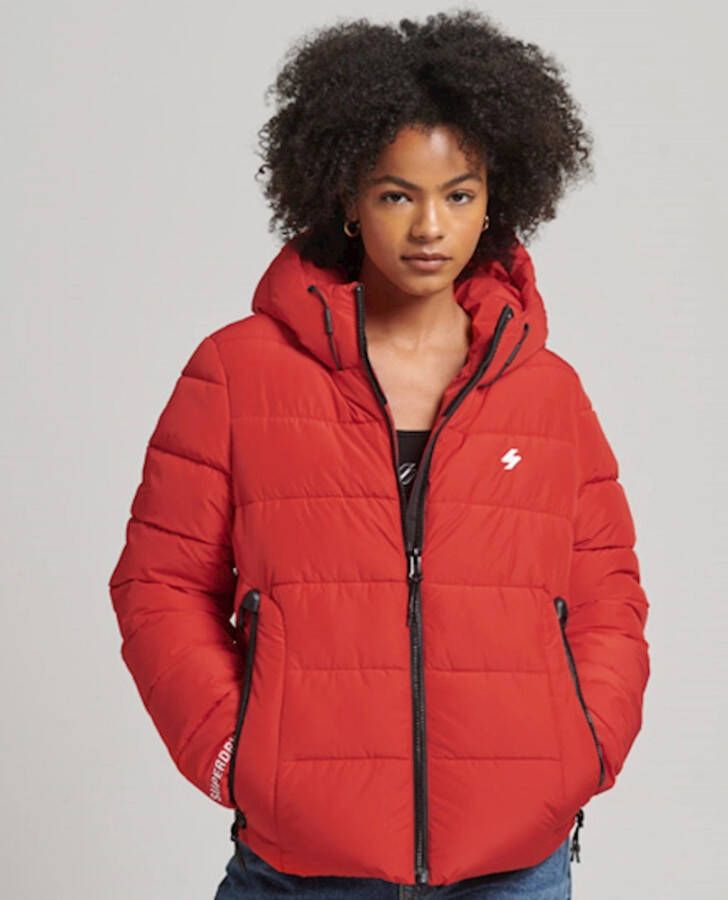 Superdry Hooded spirit sports puffer