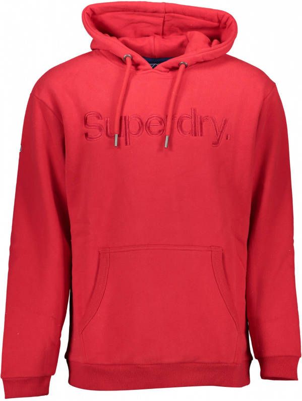 Superdry Hoodies & sweatvesten Rood Heren