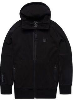 Superdry Sudadera Code Tech Zip , Zwart, Heren