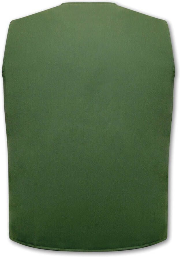 Justing Bodywarmers Groen Heren