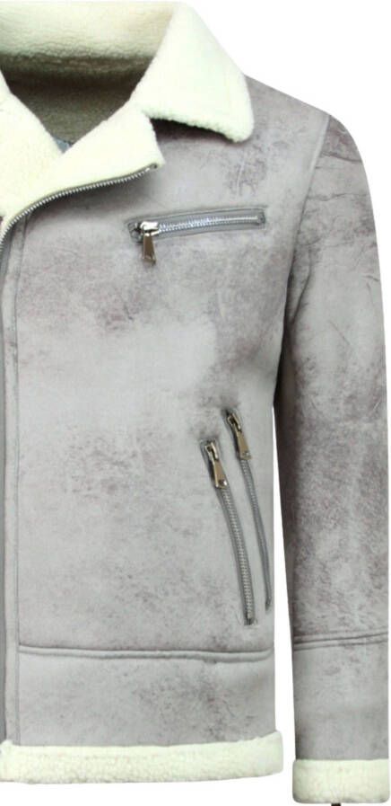 Windjack Tony Backer Imitatie Bontjas Lammy Coat -