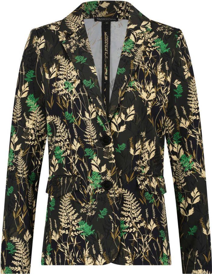 Tramontana Zonsondergang blazer , Zwart, Dames