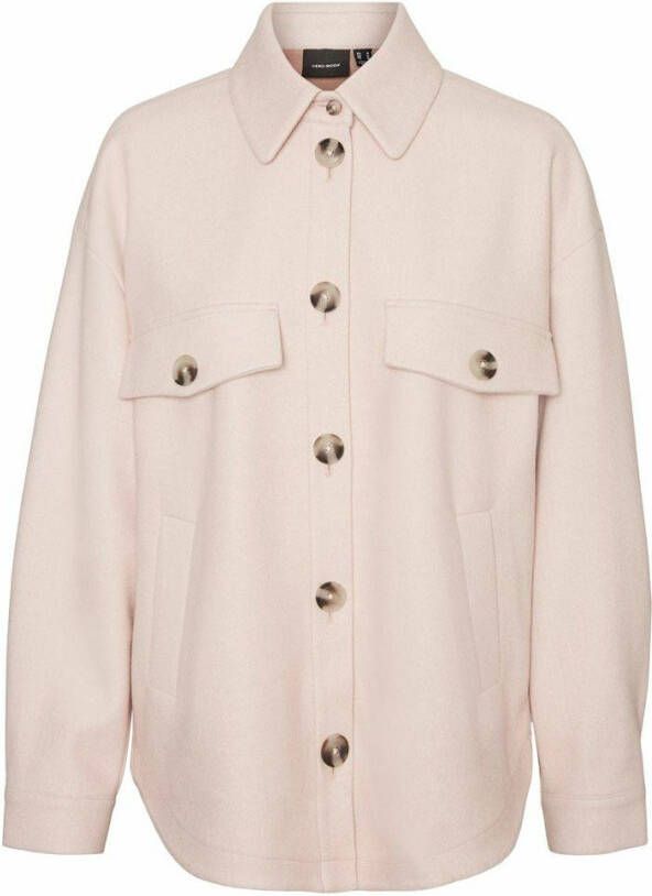 Vero Moda Vmdafneally Jacket Ga Boos Outerwear , Beige, Dames