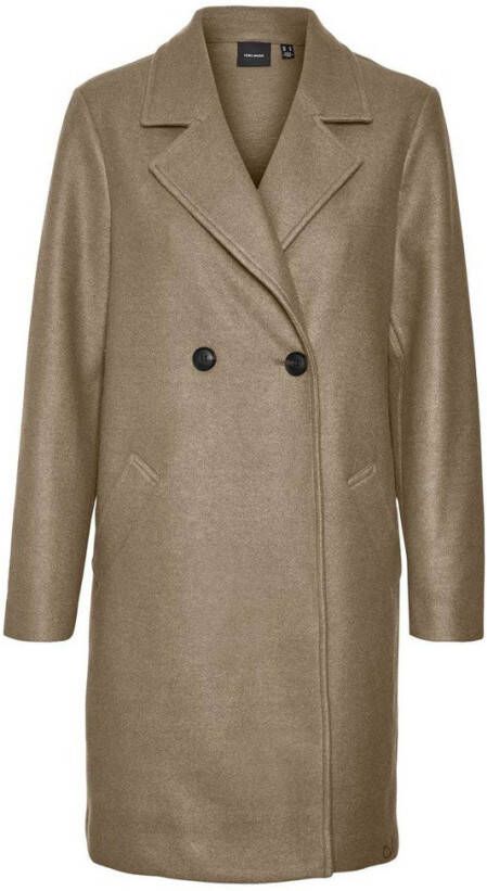Vero Moda Lange jas knoopsluiting