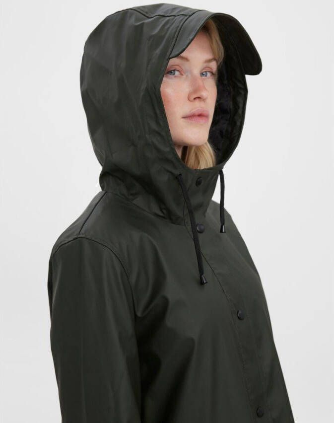 Vero Moda Regenjas VMASTA 3/4 TEDDY COATED JACKET