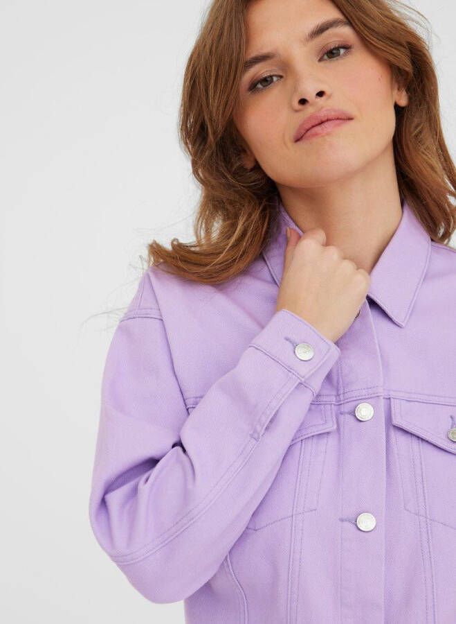 Vero Moda Jeansjack VMOLIVIA OVERSIZED CLR DENIM JACKET