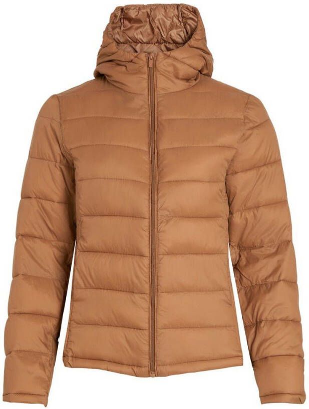 Vila Gewatteerde jas capuchon