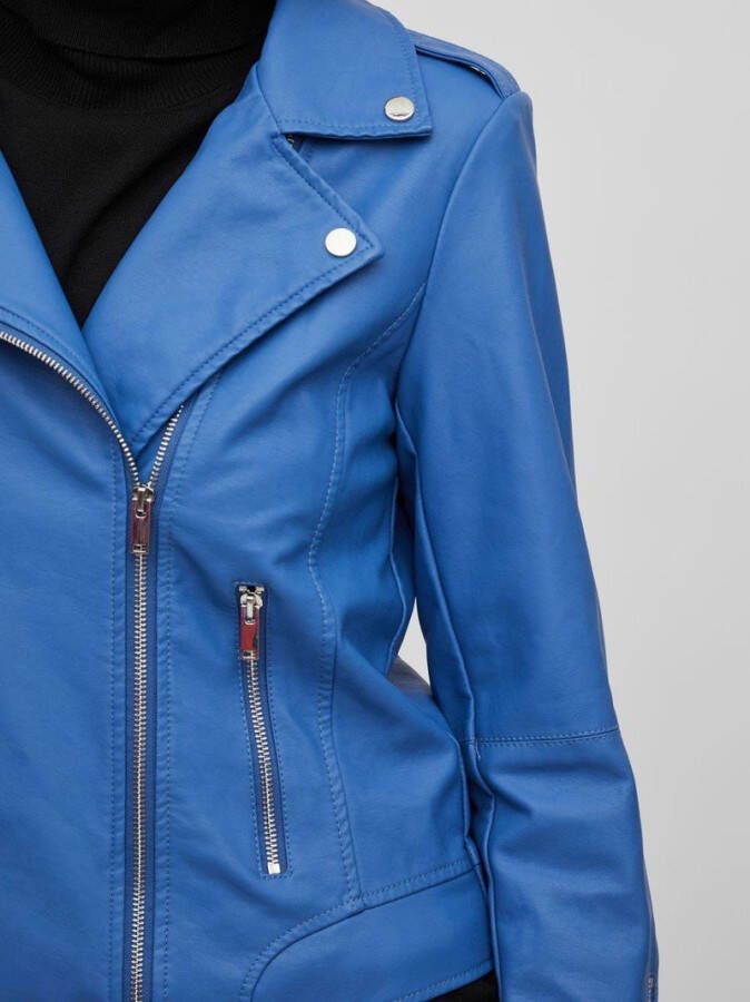 Vila Imitatieleren jack biker tyylinen