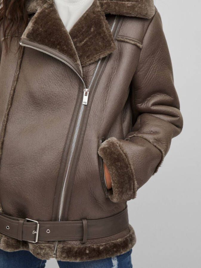 Vila Jas faux shearling