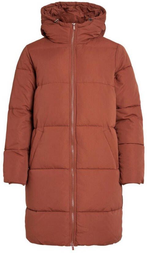 Vila Lange jas capuchon gewatteerd