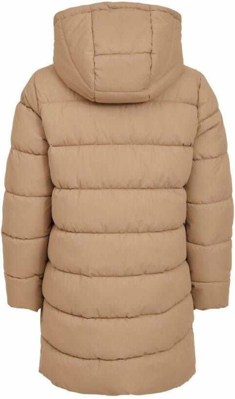 Vila Lange jas capuchon gewatteerd