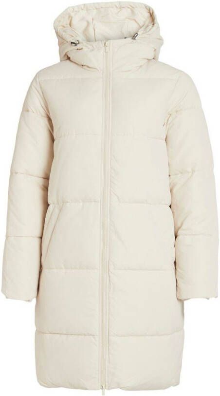Vila Lange jas capuchon gewatteerd