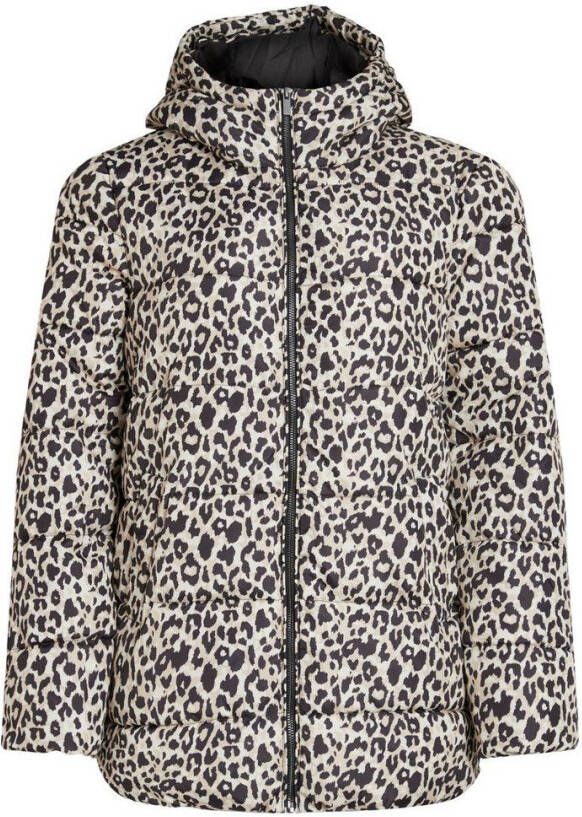 Vila Lange jas capuchon gewatteerd