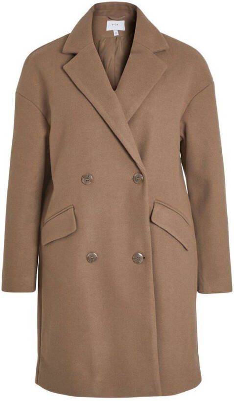 Vila Lange jas double breasted