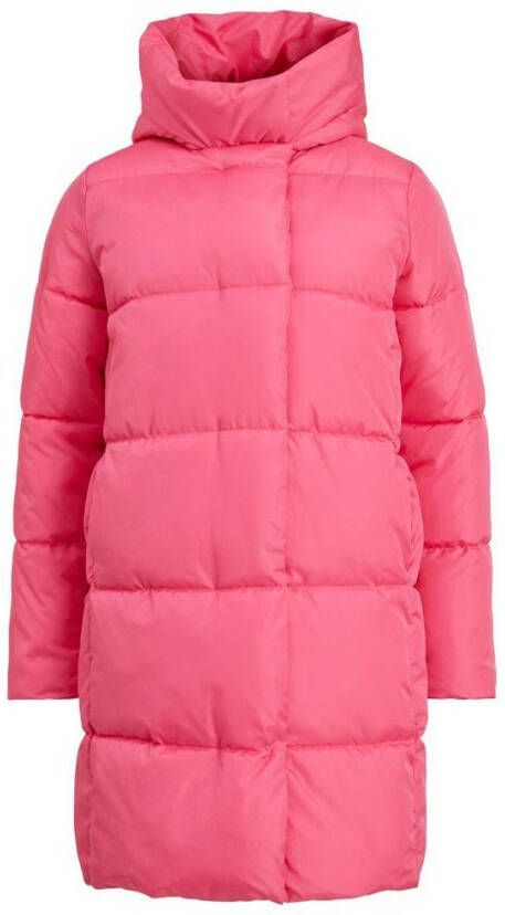 Vila Lange jas hoge kraag gewatteerde