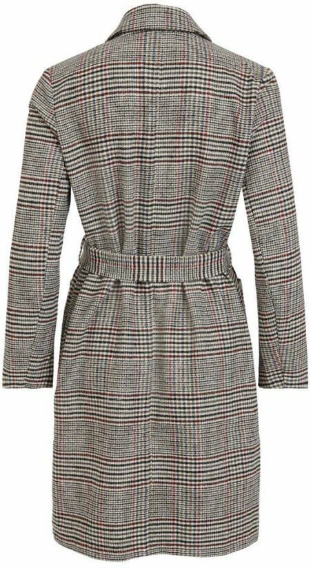 Vila Lange jas petite geruite tailleriem