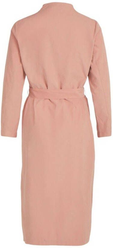 Vila Lange jas petite strikceintuur