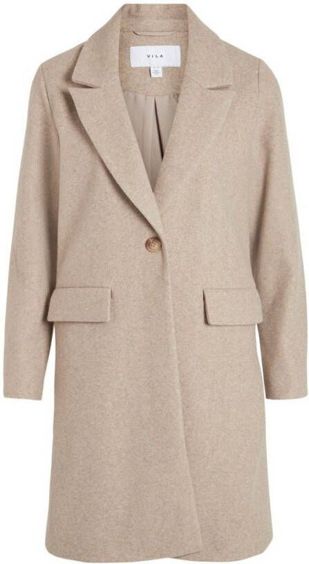 Vila Lange jas recht met knopen