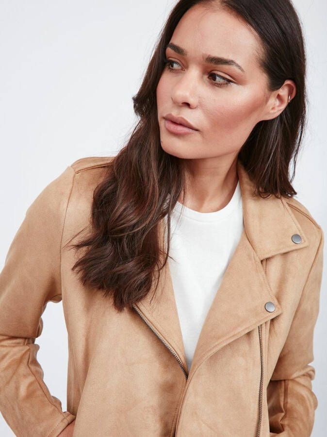 VILA bikerjack VIFADDY camel