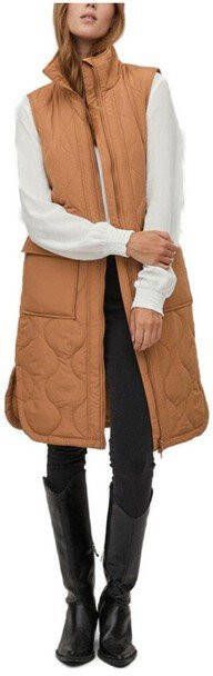 Vila Gilet lange knoopriem