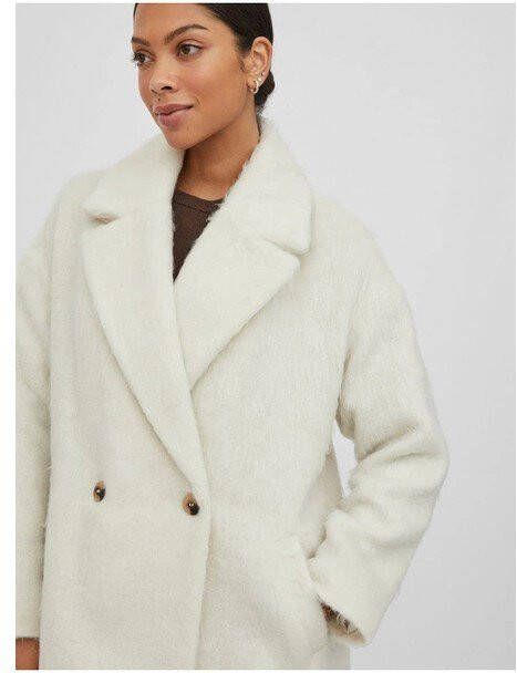 Vila Trenchcoats & Mantels Beige Dames